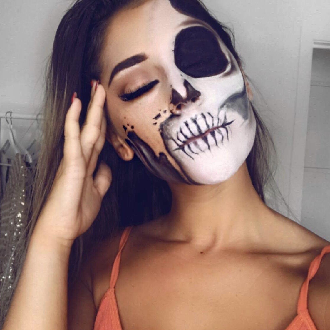 halloween makeup Anais Valenti